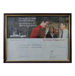  Award from Accenture
Best Outsourcing Partner